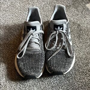 Adidas Monochrome Knit Sneakers